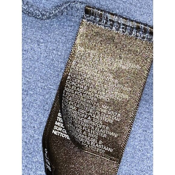 The North Face Mens/Womens 1/4 Zip Pullover XXL Blue Heather Athletic Fit - Picture 7 of 8